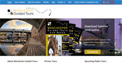 Desktop Screenshot of manchesterguidedtours.com
